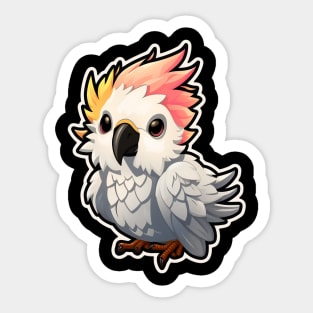 Colorful Cockatoo - Parakeet Macaws Parrot Sticker